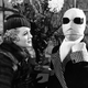 The invisible man and a friend looking quite extravagant.